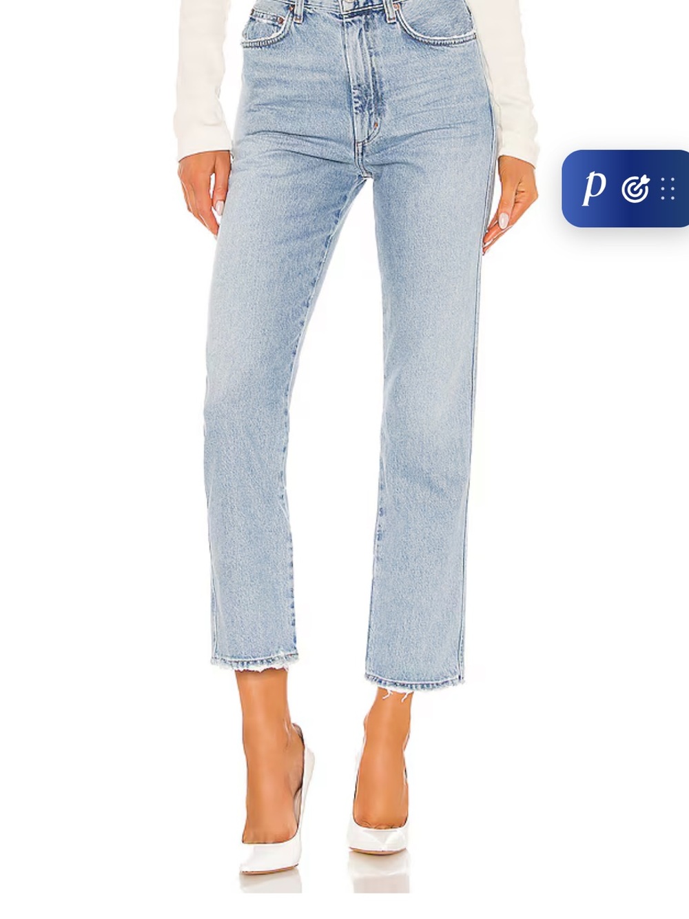 AGOLDE Pinch Waist High Rise Kick Jeans size 26